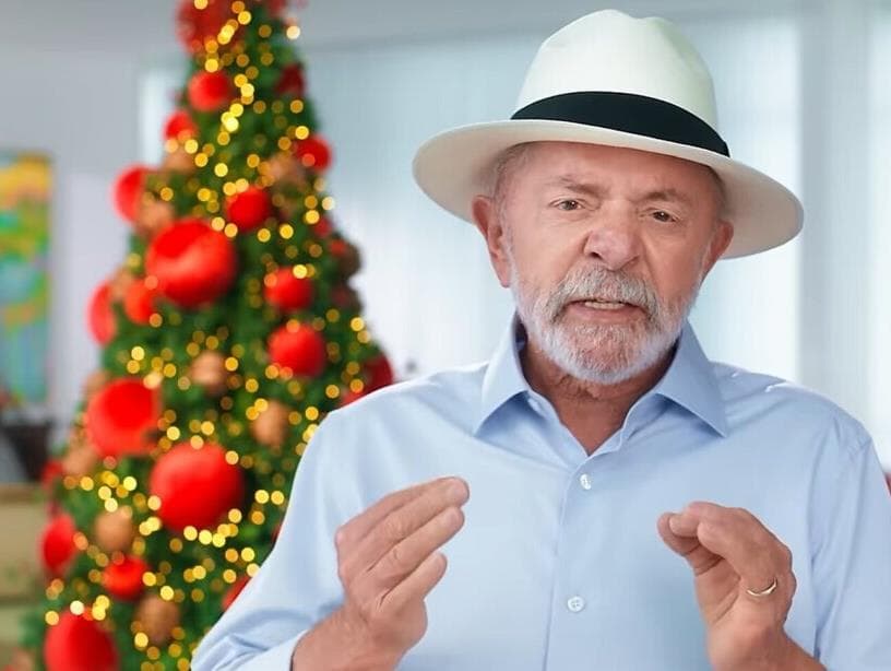 Lula faz pronunciamento de Natal: "Que a colheita seja cada vez mais generosa"