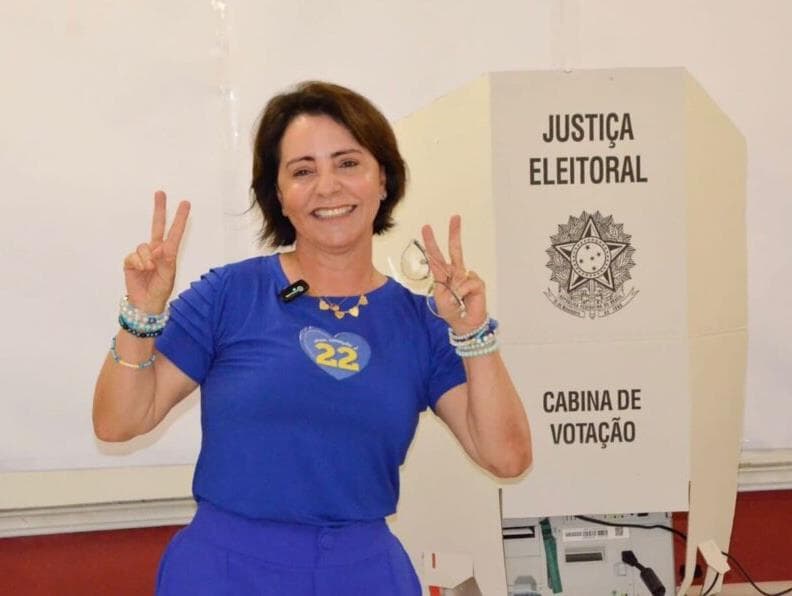 Emília Correa, do PL, derrota Luiz Roberto e é a nova prefeita de Aracaju