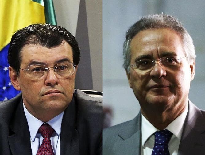 PGR pede arquivamento de investigação contra Renan Calheiros e Eduardo Braga