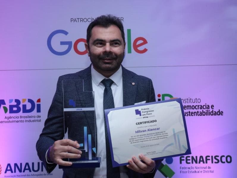 Idilvan Alencar vence categoria Cidades Inteligentes