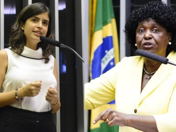 Tabata Amaral e Benedita da Silva: as melhores deputadas, segundo os jornalistas