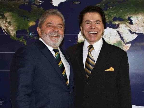 Lula lamenta morte de Silvio Santos