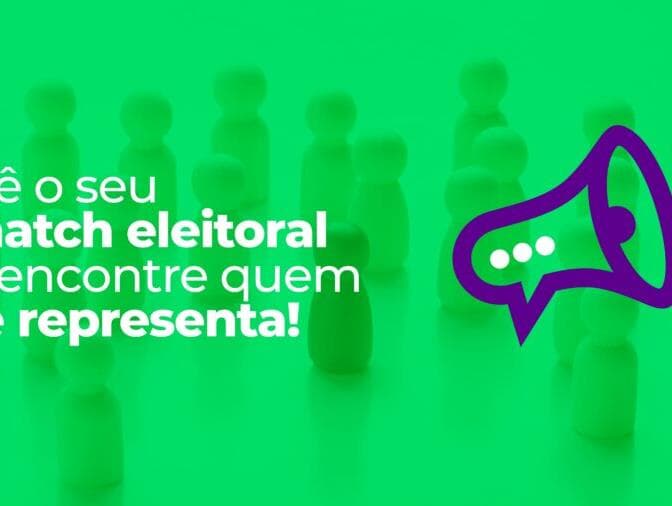 Quem te representa? Descubra o seu candidato no match eleitoral