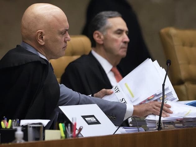 Alexandre de Moraes agiu na legalidade, diz Barroso sobre reportagem da Folha