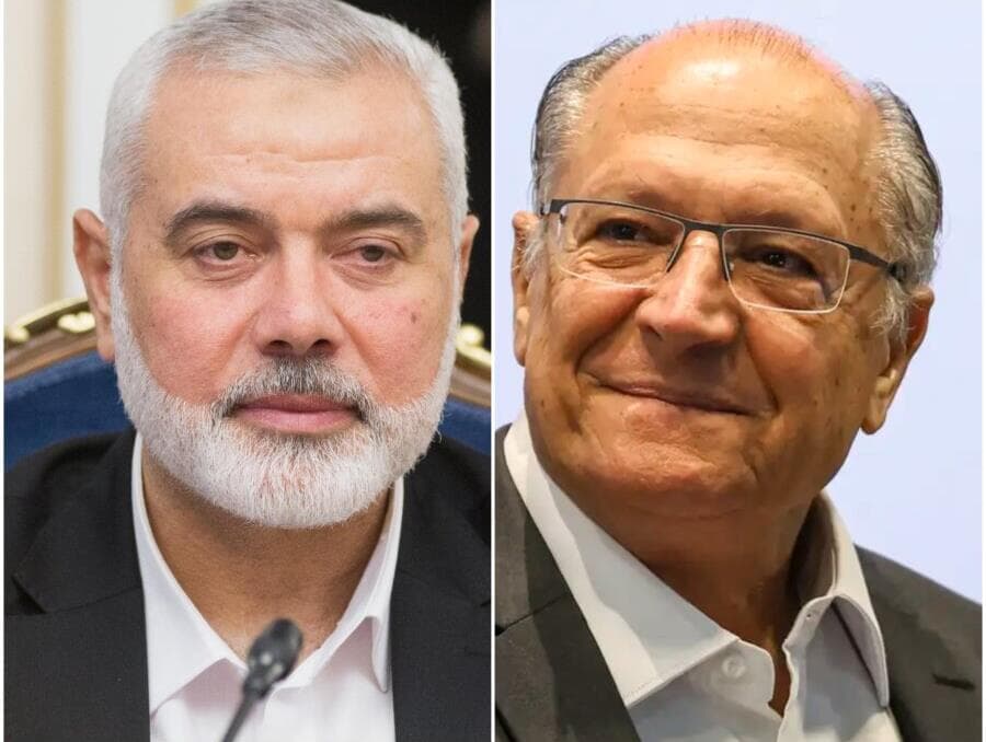 Antes de morrer, chefe do Hamas esteve no mesmo evento que Geraldo Alckmin