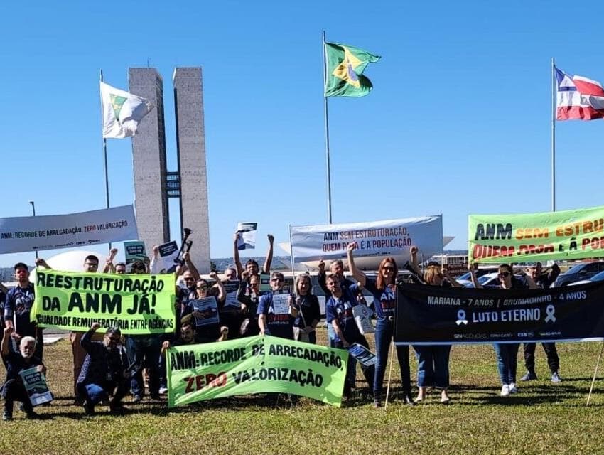 Servidores da ANM vão passar a semana em greve