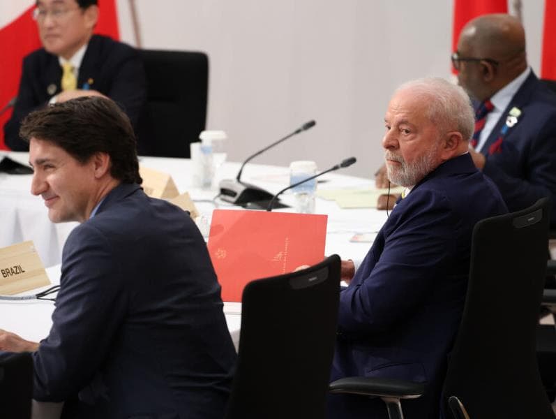 No G7, Lula faz discurso contra "blocos antagônicos". Leia a íntegra