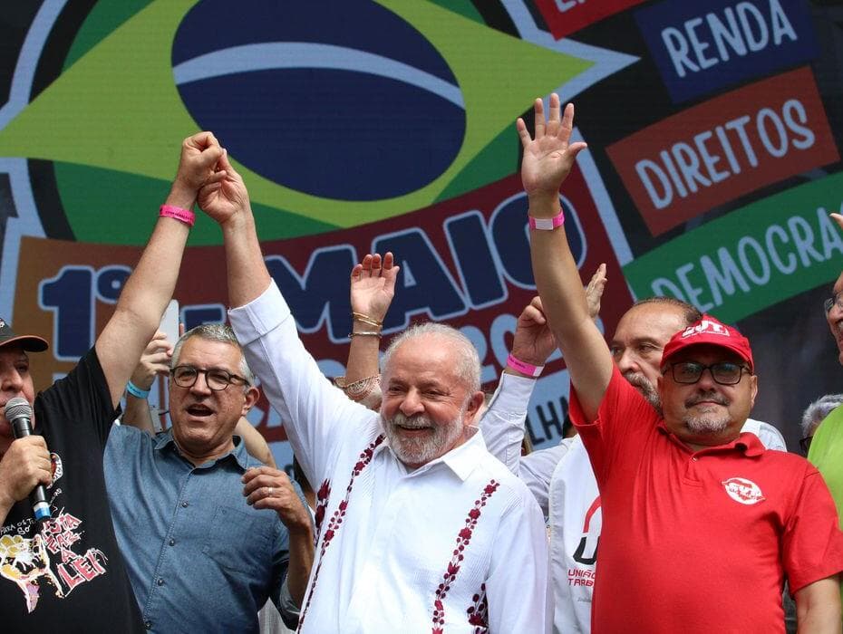 Lula volta a criticar juros em celebração do Dia do Trabalho