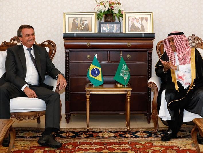 Em quatro anos, Bolsonaro e equipe fizeram 150 viagens à Arábia Saudita