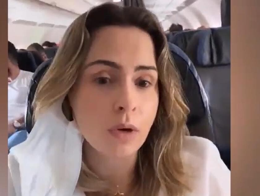 "Você vai continuar fazendo crimes no plenário?" Ex-BBB Ana Paula Renault discute com Nikolas Ferreira durante voo