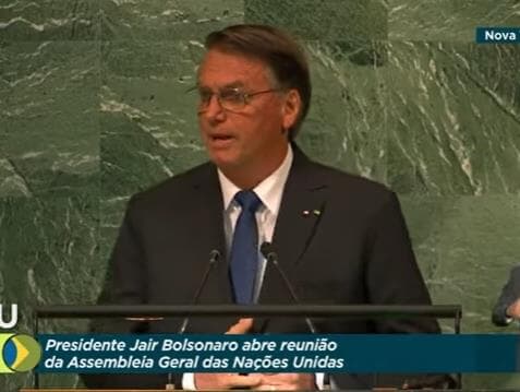 Bolsonaro é proibido de usar discurso na ONU em propaganda eleitoral