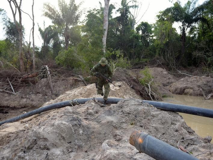 Amazônia concentra 91,6% do garimpo no Brasil