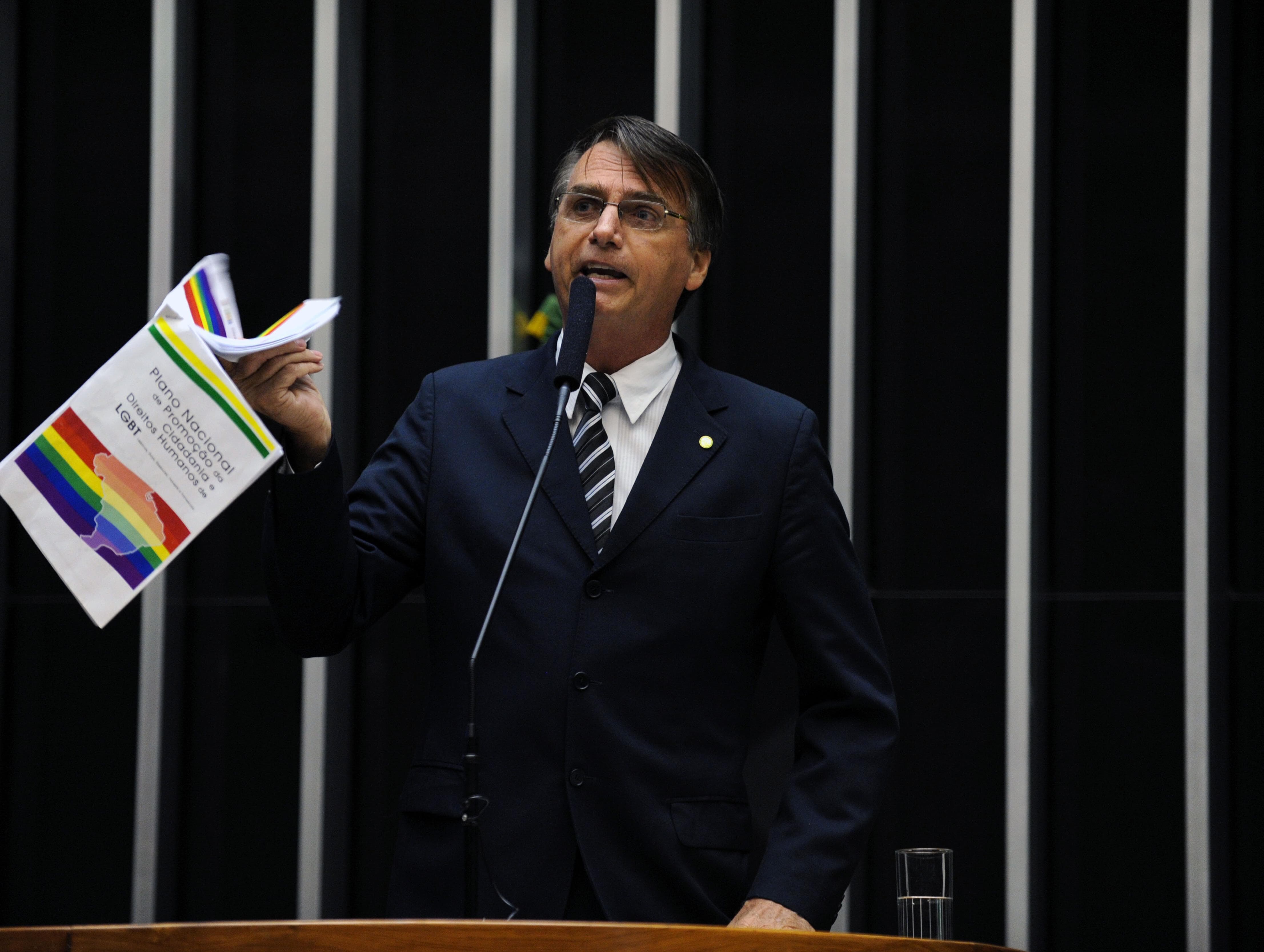 Os homossexuais na visão de Bolsonaro