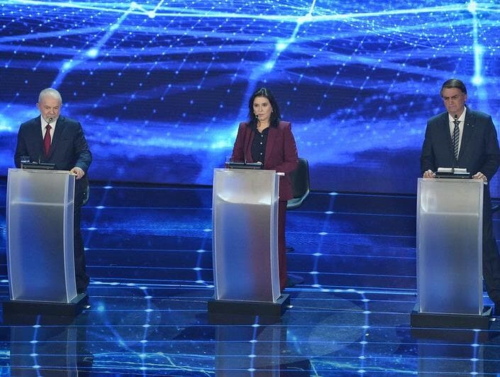 Debate na Band: Bolsonaro agride Simone Tebet e jornalista e amplia desgaste com mulheres