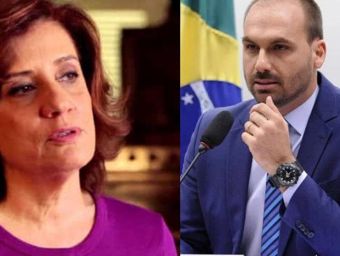 Veja o relato da tortura de Miriam Leitão, tratada com deboche por Eduardo Bolsonaro