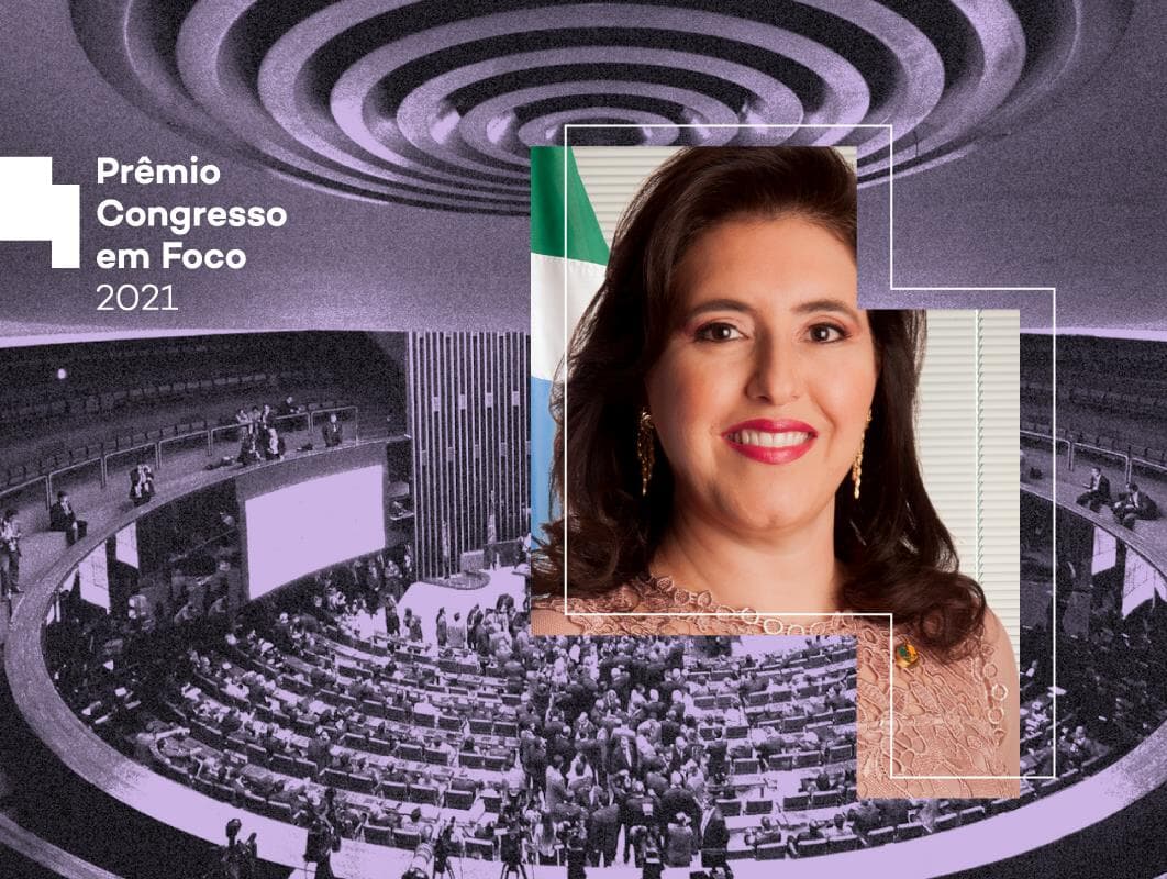 Simone Tebet ganha do júri o prêmio de melhor do Senado