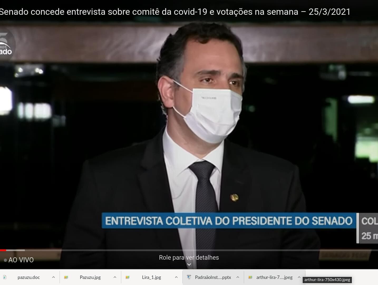 "Precisamos mudar a política externa", diz presidente do Senado