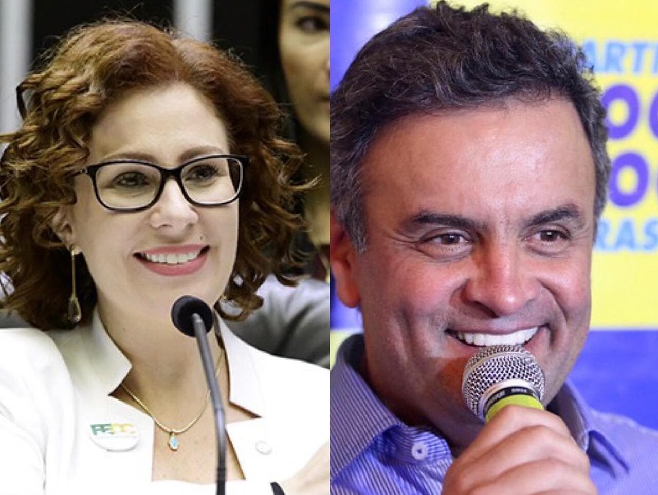 Aécio e Carla Zambelli são eleitos presidentes de comissões da Câmara