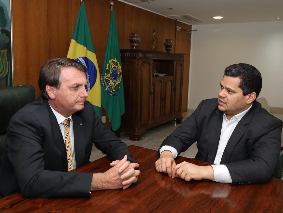 Senado diz que Davi convidou Bolsonaro para visitar o Amapá