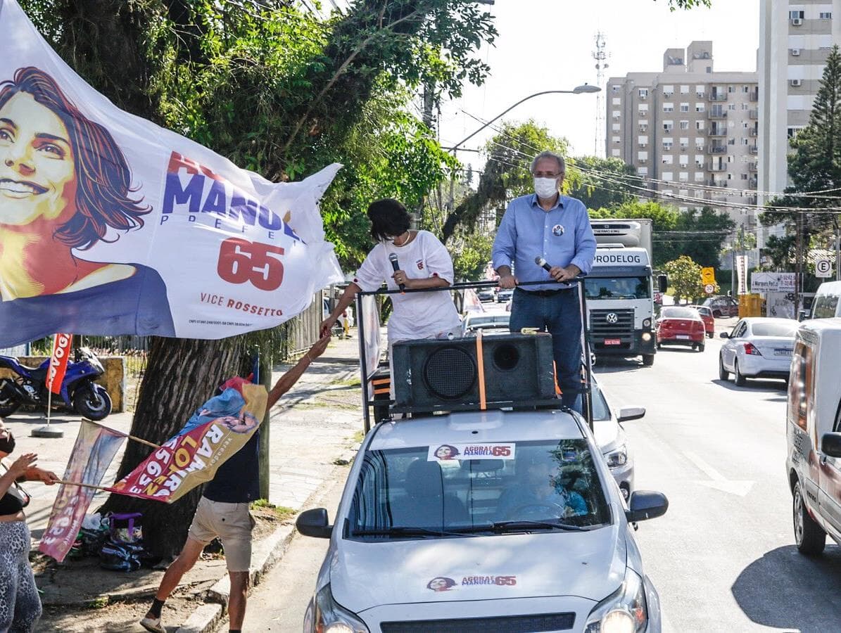 Favorita em Porto Alegre, Manuela D'ávila é alvo de machismo