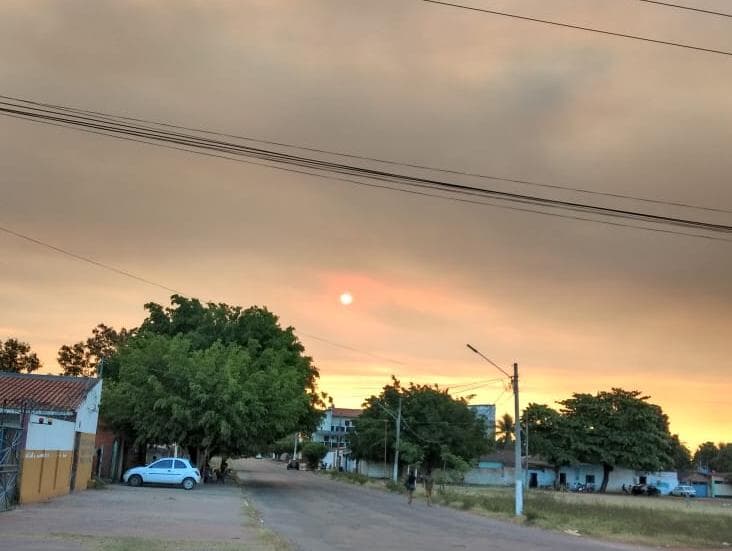 Queimadas no Pantanal transformam Corumbá em cenário de ficção científica