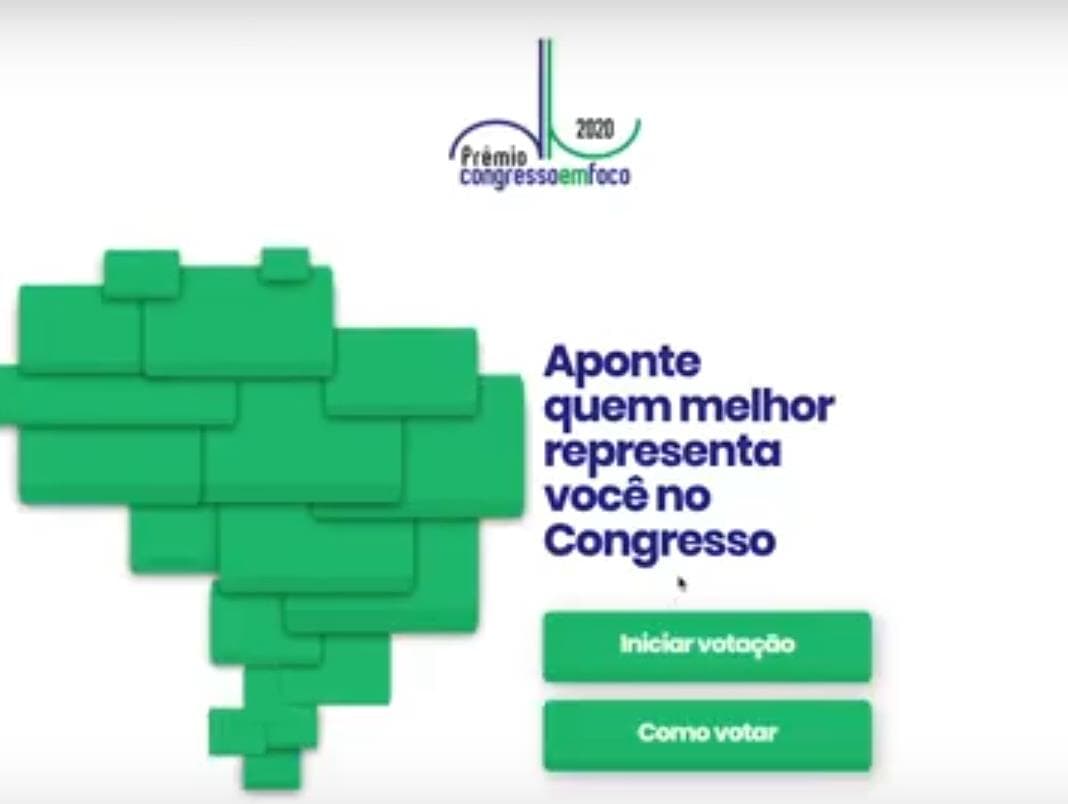 Vídeo: saiba como votar no Prêmio Congresso em Foco