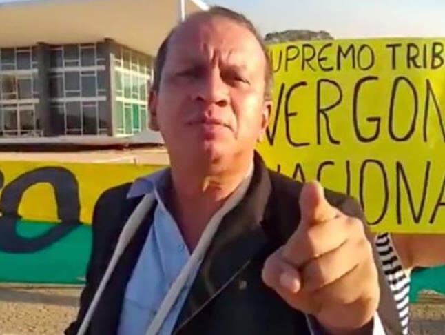 Homem que agrediu enfermeiras é preso por atirar fogos no STF e bolsonaristas tentam invadir delegacia