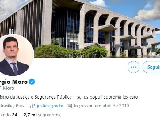 Bolsonaro perde espaço e saída de Moro é rejeitada por 70% no Twitter