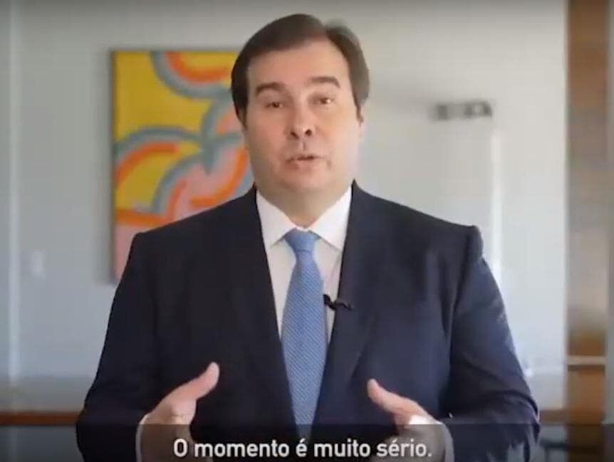 Maia: aprovamos a renda mínima, agora o governo precisa pagar ao povo