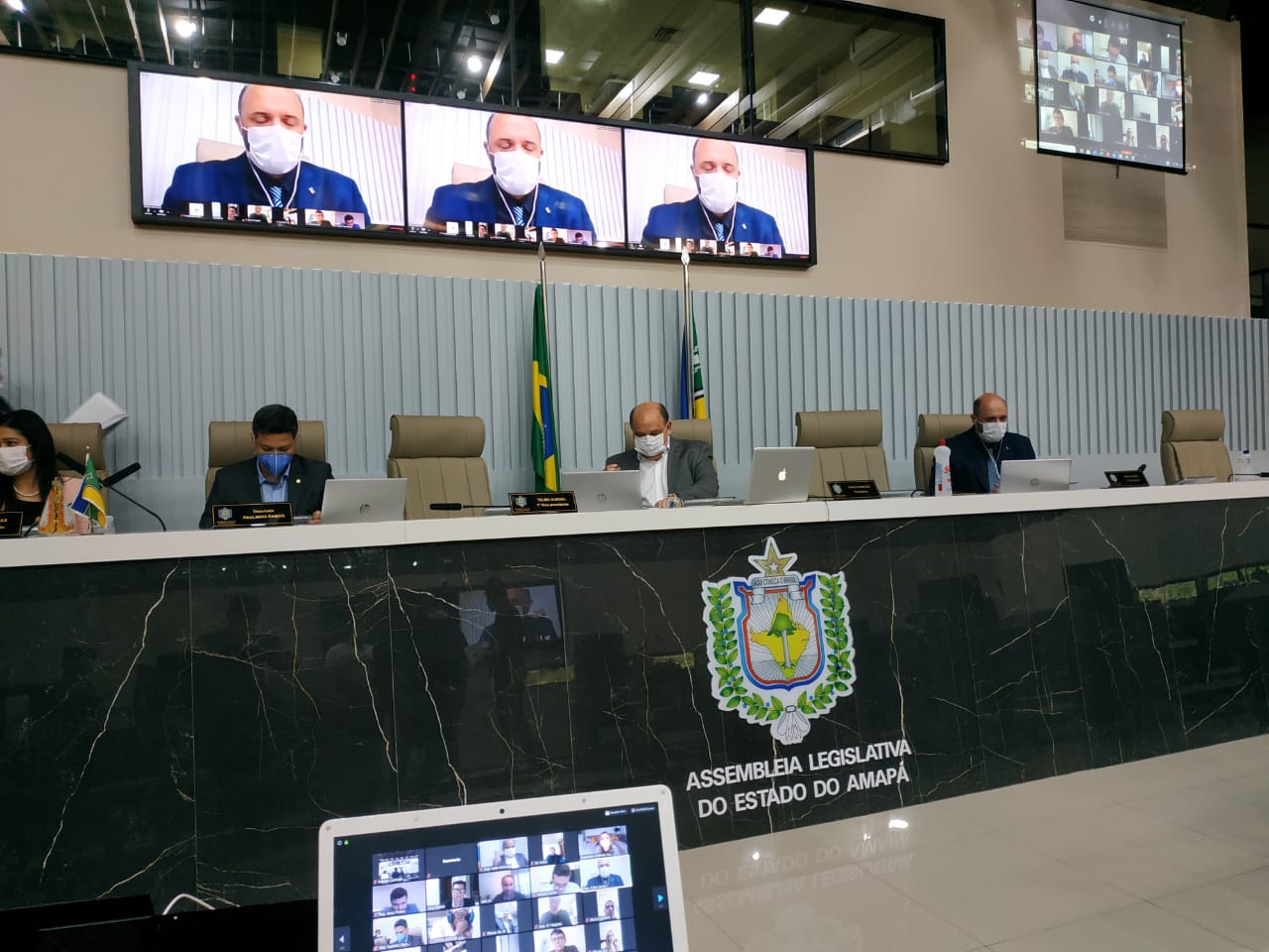 Inspiradas pelo Senado Federal, assembleias legislativas testam votação remota