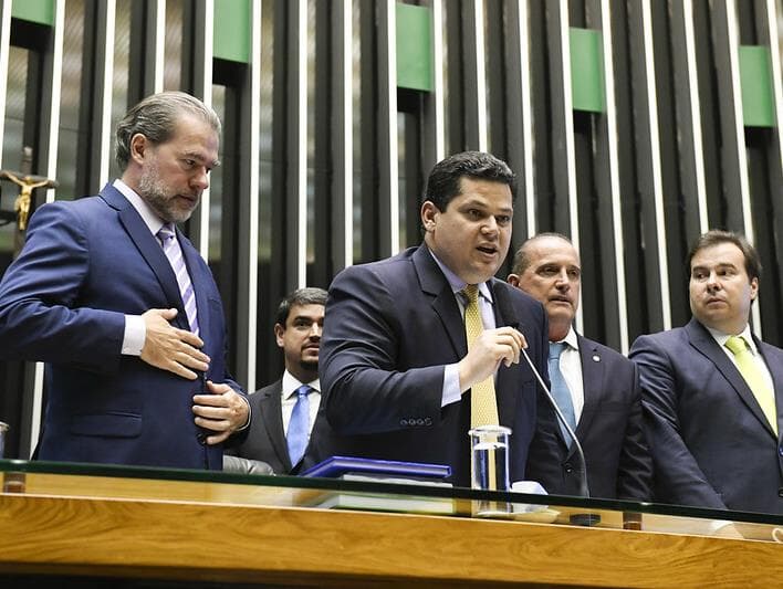 O que Davi Alcolumbre disse na abertura do ano no Congresso