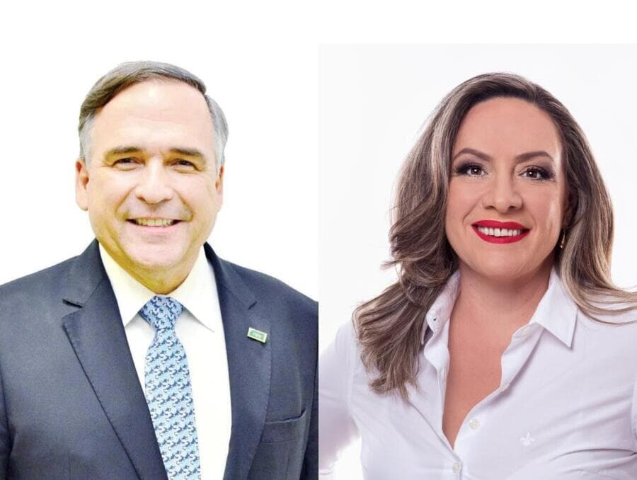 Pesquisa Quaest mostra empate técnico entre Sandro Mabel e Adriana Accorsi, em Goiânia