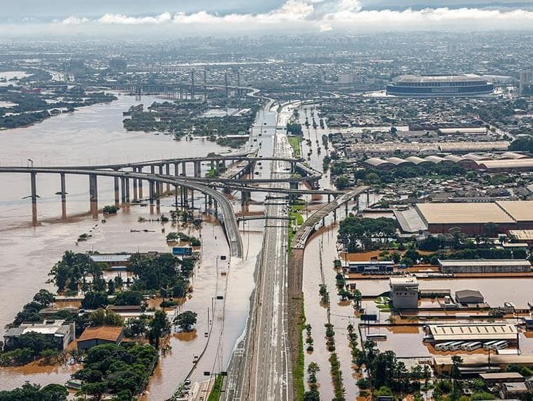 Tragédia no RS representa 15% dos recursos emergenciais liberados em 24 anos