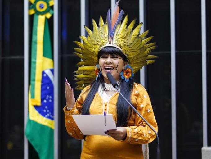 Vitória do século, diz Célia Xakriabá sobre decisão do STF sobre marco temporal