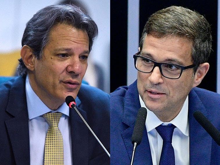 Haddad e Campos Neto vão debater juros no Senado no próximo dia 27