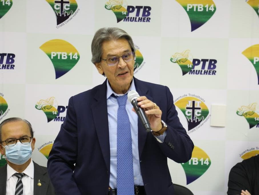 PTB lança candidatura de Roberto Jefferson à Presidência