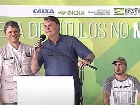 "Quem é o gordinho ditador aqui do Maranhão", questiona Bolsonaro em evento