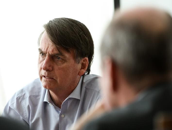 "O Brasil está quebrado, eu não consigo fazer nada", diz Bolsonaro