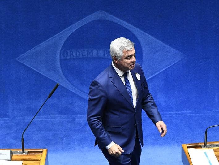 Major Olimpio anuncia candidatura à presidência do Senado