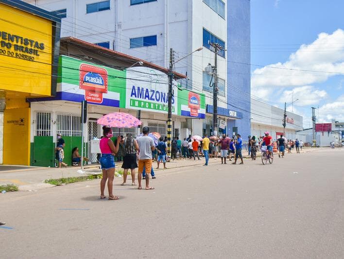 Amapá decreta lockdown contra covid-19; estado é o 2° em incidência do vírus