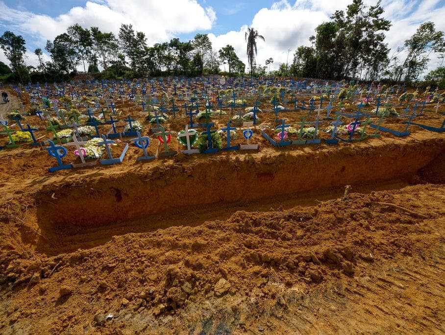 Brasil ultrapassa China em número de mortes pelo coronavírus