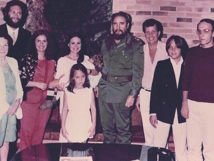 Regina Duarte já foi a Cuba e conheceu Fidel Castro