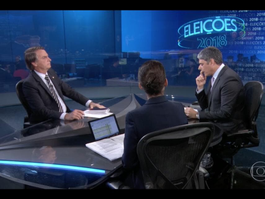 Globo diz que Bolsonaro não tem apreço à democracia e quer imprensa que só o bajule