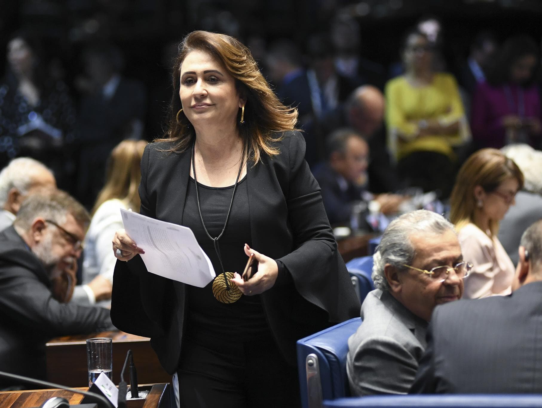 Kátia Abreu diz que deixou CPI do Judiciário para evitar "crise de Poderes"