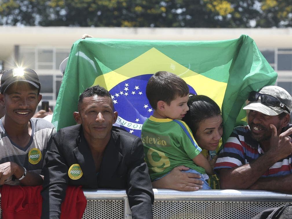 115 mil pessoas acompanharam a posse de Bolsonaro, afirma o Gabinete de Segurança Institucional