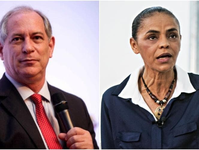 Ciro critica PT e Marina diz que Bolsonaro representa risco imediato