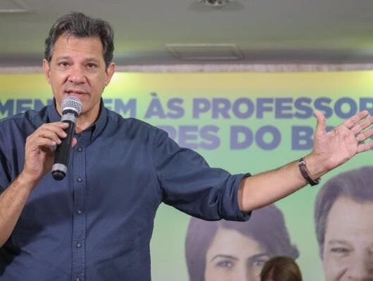 Haddad diz que Bolsonaro criou "organização criminosa" nas redes sociais