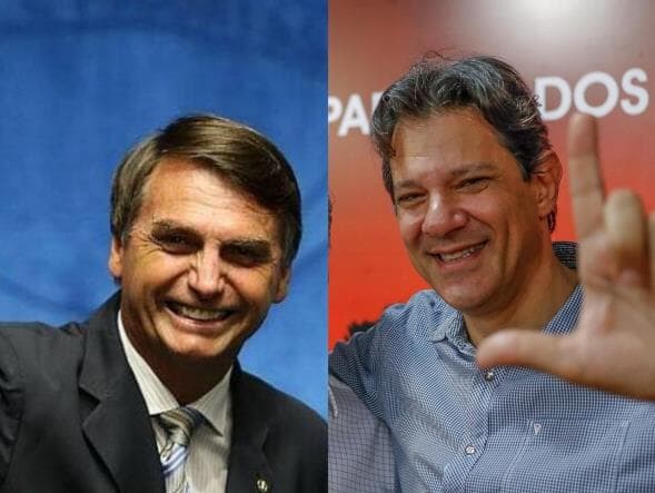 Haddad pede "arco de alianças" contra retrocesso; capitães mandarão no país, diz Bolsonaro