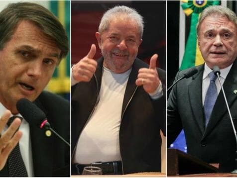 Bolsonaro, Lula e Alvaro Dias lideram interações nas redes sociais, aponta monitor virtual