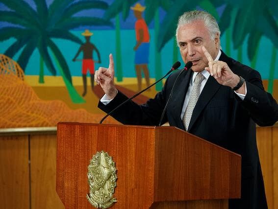 PF inclui tabela de 1998 com possíveis pagamentos a Temer em relatório de inquérito, diz jornal